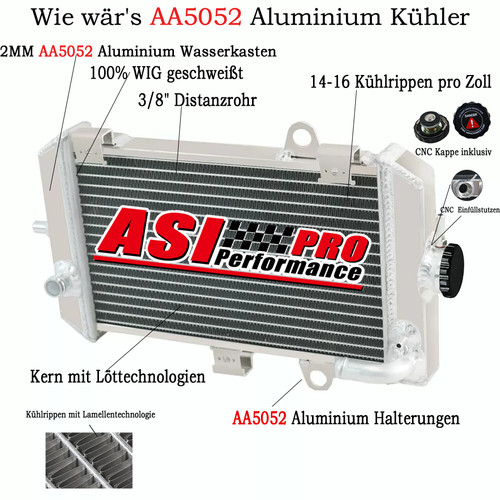 Reihig aluminium kühler - reihig,